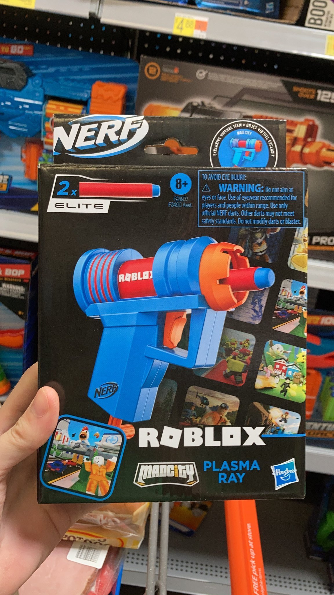 NERF Roblox Mad City: Plasma Ray Blaster