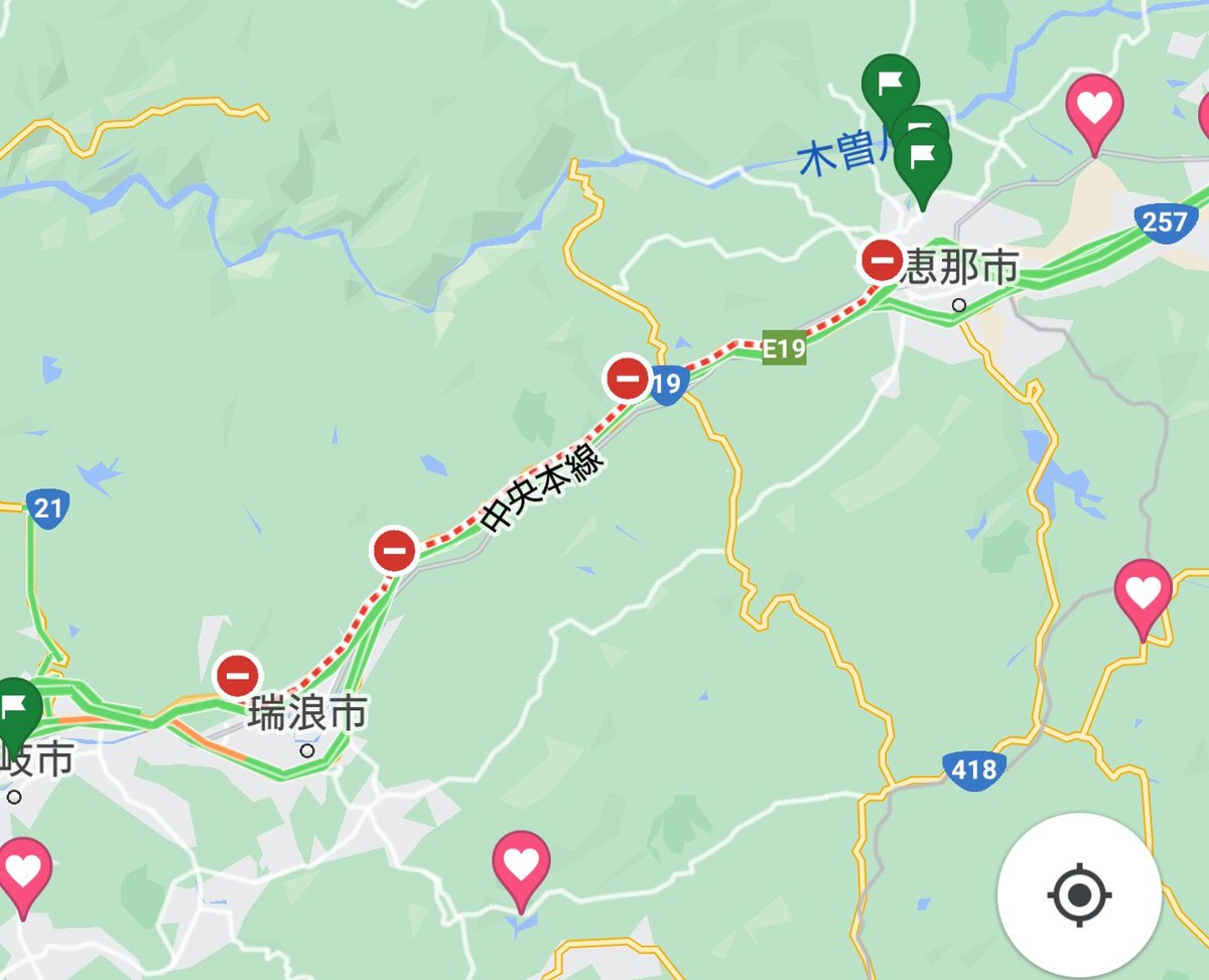 中央自動車道 通行止 38ページ目 に関する今日 現在 リアルタイム最新情報 ナウティス