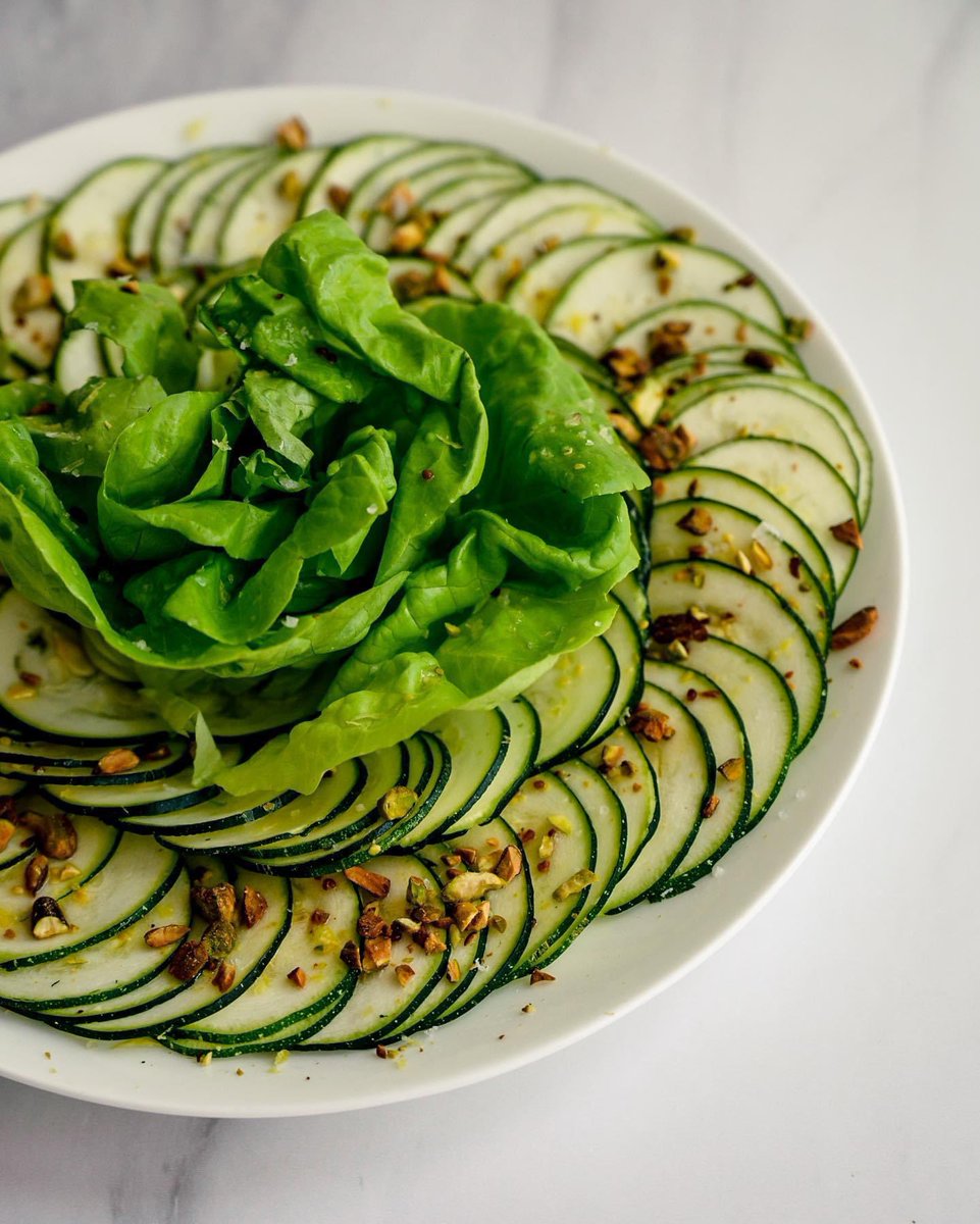 Carpaccio de zuchinis 🥰🥰 #food #foodie