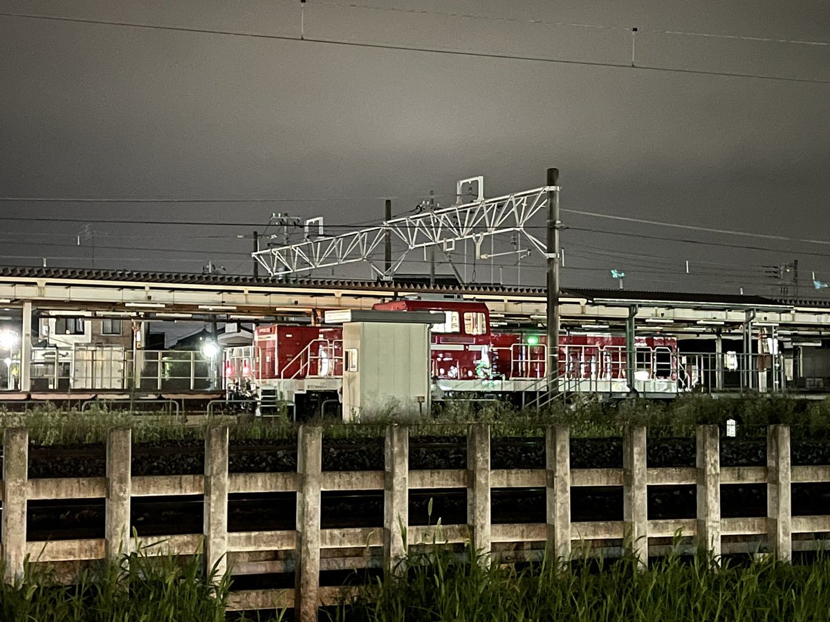 Rail_Channel's tweet photo. DD200 13[愛]
313頃に連絡線へ

#500系 #512F #513F #514F #リバティ #甲種 #東武日光線 https://t.co/CwZhIz07c2