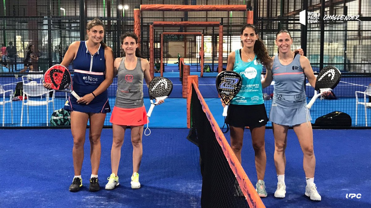 #WPTMarbellaChallenger🧡 

🔛 RONDA 1️⃣/1️⃣6️⃣
🟪 CUADRO FEMENINO 

🎾 Marina Guinart - Marina Pinacho 
🆚️
🎾 Angela Caro - Arancha Soriano

📍La Cañada Shopping Padel Center