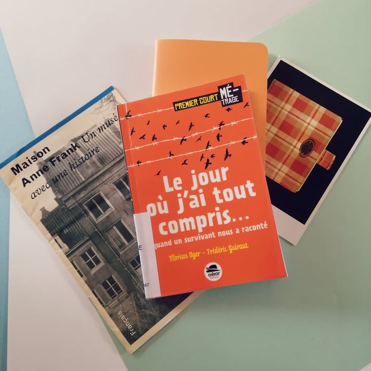 AuPages's tweet photo. Nouveauté jeunesse ❤️
Sorti en librairie au printemps, ce court récit permet aux lecteurs plus jeunes de comprendre ce qu'a vécu le peuple juif pendant la Deuxième Guerre mondiale. 
Chronique complète ici -> https://t.co/AqY4aUkPlr
#lecture #romanjeunesse #Shoah #oskarediteur https://t.co/gaX735ZkLH
