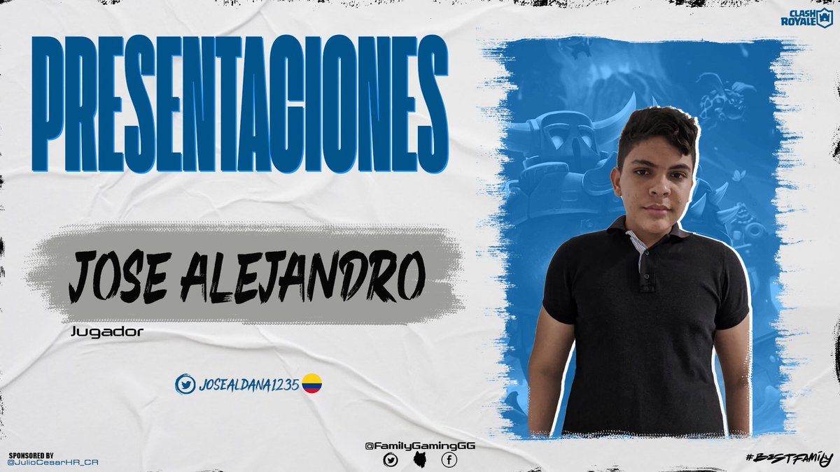 🐺💙PRESENTACIÓN💙🐺

Sabe sacar buenos matchs 😱

Nunca abandona al equipo 💚

Siempre aportando su granito de arena en cada partido 🔥

Directo desde Colombia 🇨🇴

Presentamos a <a href="/josealdana1235/">josealejandro</a> 🎉🏟

Bienvenido a la jauría 🐺😎

RT y ❤️.