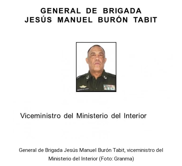 estendenciavzl's tweet photo. "Interior de Cuba" es tendencia porque el viceministro del interior de Cuba renunció a su cargo, según informan por estar en desacuerdos con el uso de fuerza excesiva contra manifestantes https://t.co/VOPTkvm6qT