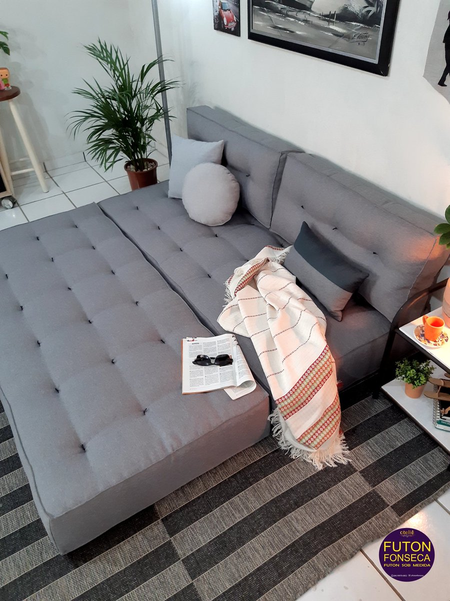 futonfonseca's tweet image. Linhas clean desse sofá futon sharp em linho grafite. Escolha a cor do seu sofá, enviamos para todo o Brasil 

#futonturco #futonsharp #futon #sofacama #futonfonseca #sofáfuton #designdeinteriores #lojadefuton #decor #futonemsaopaulo #casadecorada #futonemrecife #futonnorio
