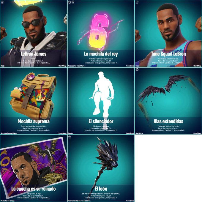 Fortnite: skins LeBron James y Tune Squad LeBron ya disponibles; precio y contenidos - MeriStation