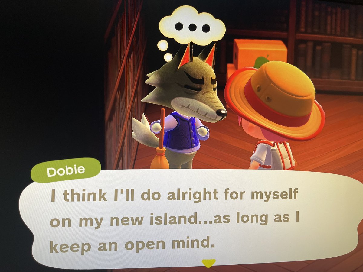 acnhemily2's tweet photo. Dobie is in boxes! Just want a couple NMTs for him so I can hunt for villagers #ACNHtrade #acnh acnh #acnhvillagers https://t.co/UqOMfeQ3ty