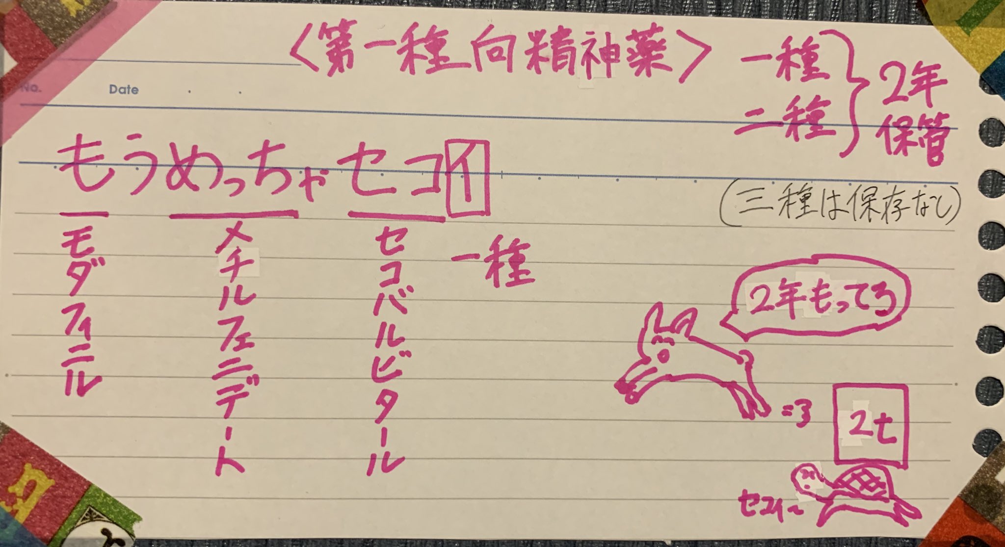 薬剤師国家試験　ゴロ集(紙冊子) 薬学ゴロ集【完全版】【紙ver】薬剤師国家試験