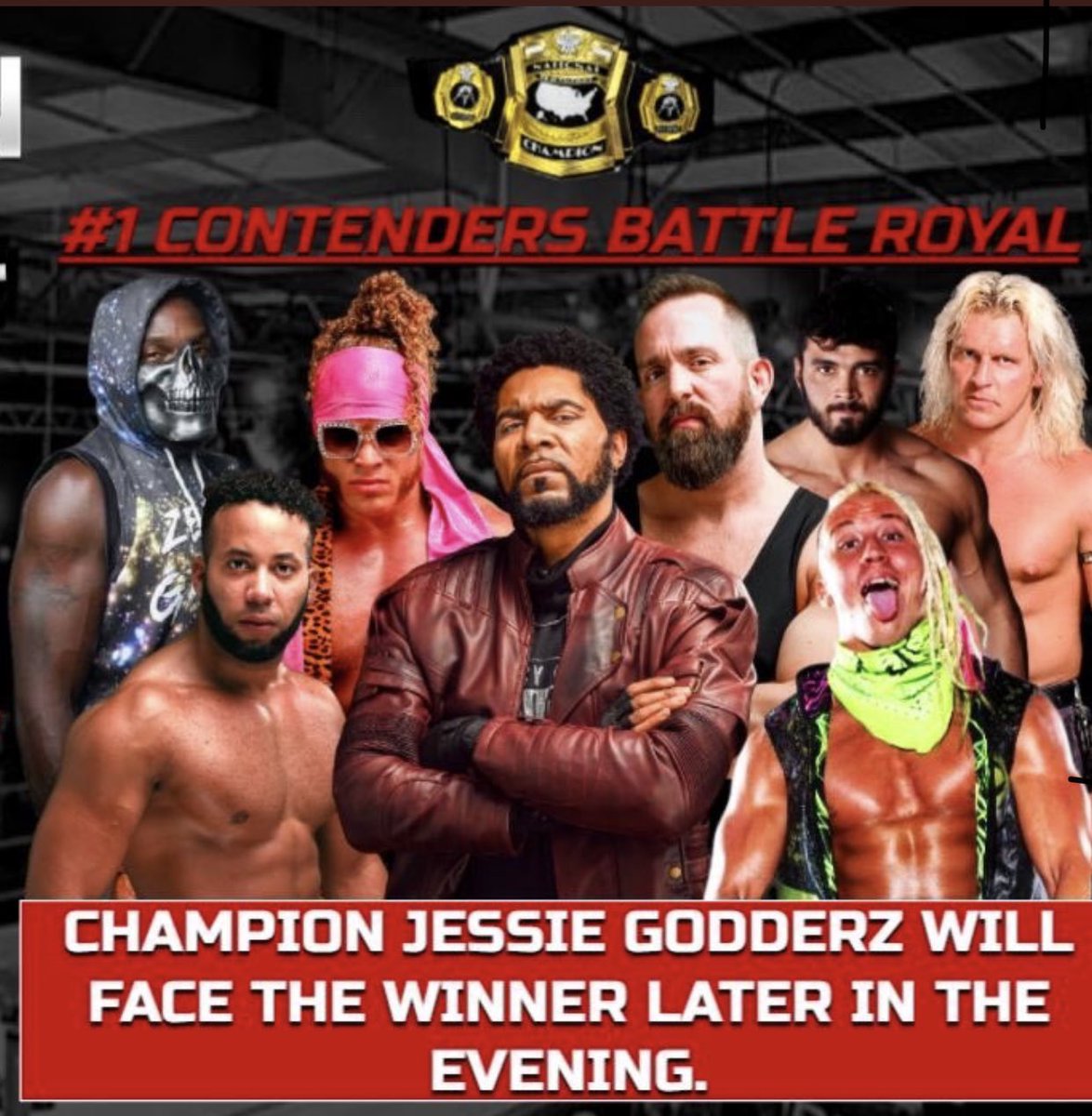 ovwrestling's tweet photo. Tomorrow night these 8 men will meet up to determine who will wrestle ⁦@MrPEC_Tacular⁩ for the Title later in the evening 

Come see us in Louisville for one of the biggest nights of the year!!!  7 pm at 4400 Shepardsville Road https://t.co/8gySU5ZuwN