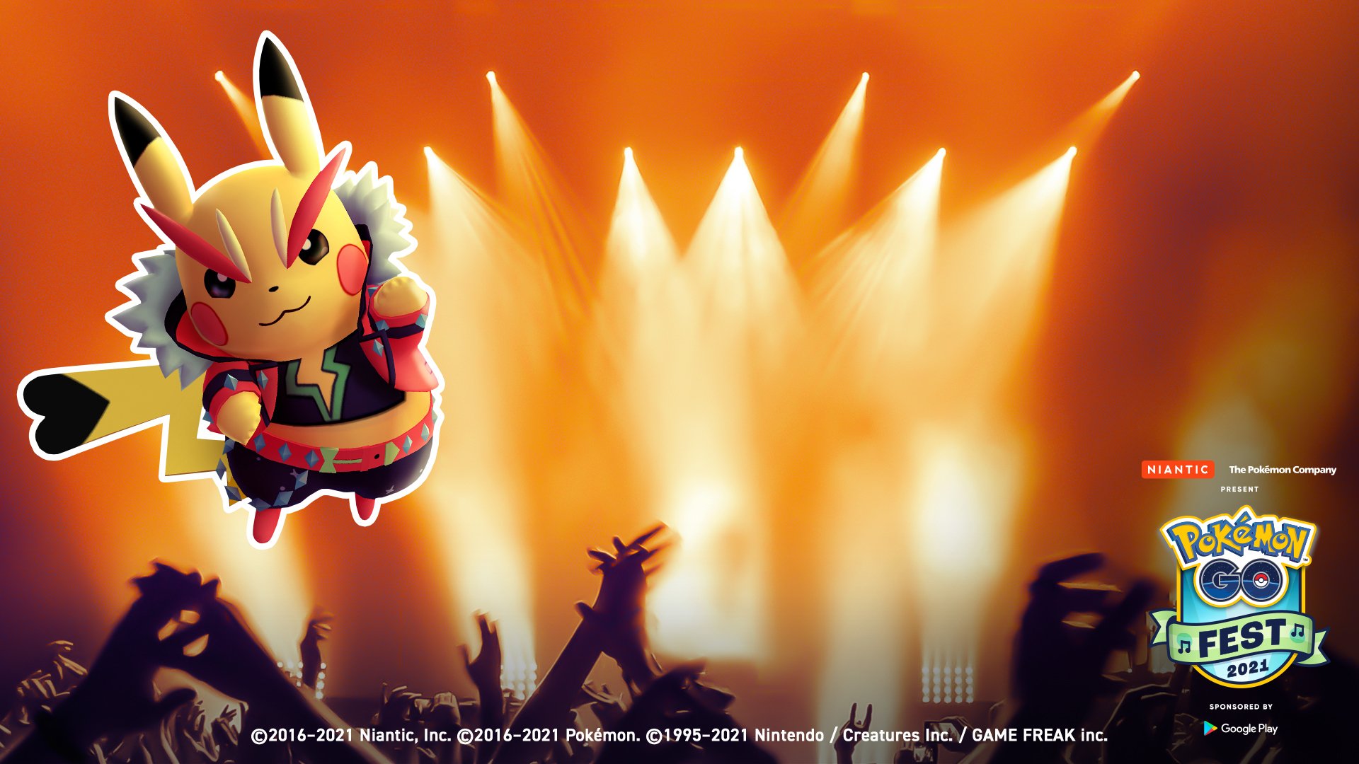 Pokemon Go Japan Pokemon Go Fest 21 では ハードロック ピカチュウ と共にロック しますか それとも アイドル ピカチュウ と一緒に歌い ますか イベント中にビデオチャットの背景を使って どちらとの出会いを選んだか紹介しましょう