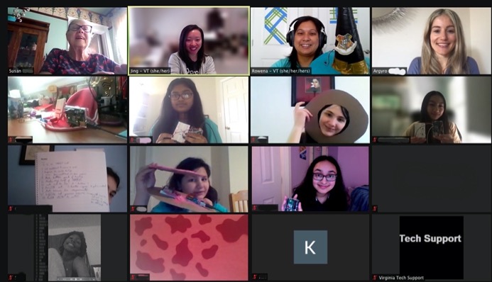 wumi1002's tweet image. @VTDC_STEMLabs The third day into our AAUW Wearable Tech Camp! Such an amazing group of participants and speakers! Please leave comments below to tell us what kind of wearable technologies you want to invent. 👩‍💻 @qualcommforgood #thinkabitlab #invention #coding #wearabletech