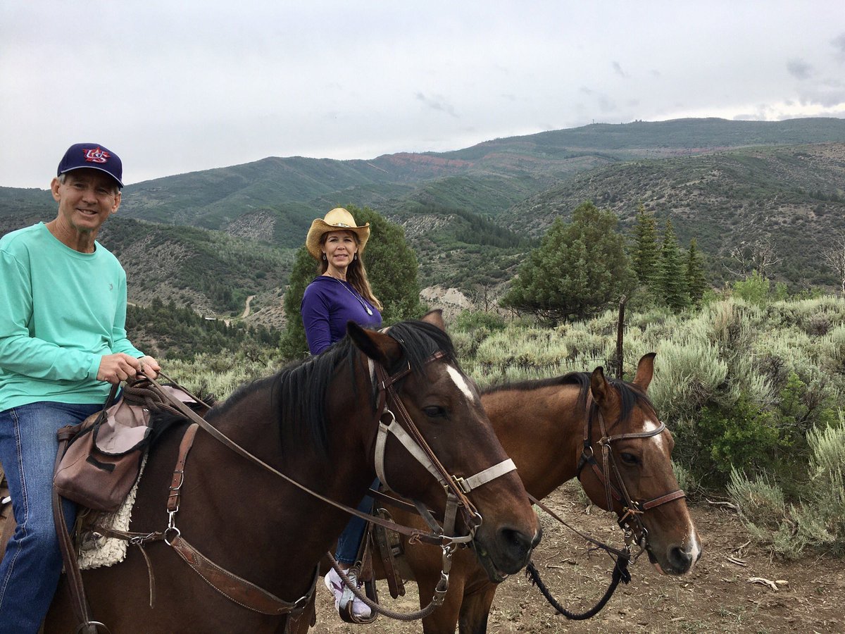 Christi59025798's tweet photo. Enjoyed the horseback riding in Colorado. #Bearcatstables https://t.co/tklQ9XrjXv