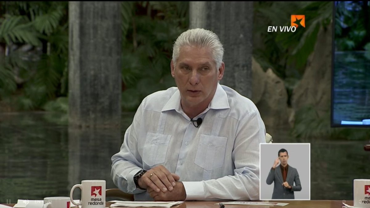 🇨🇺 <a href="/DiazCanelB/">Miguel Díaz-Canel Bermúdez</a> Con los disturbios se han olvidado del SOS Matanzas. ¿Era realmente su interés ayudar a Matanzas? No, era provocar desconcierto, enfrentamientos. El tiempo está demostrando quienes realmente quieren ayudar a #Matanzas.