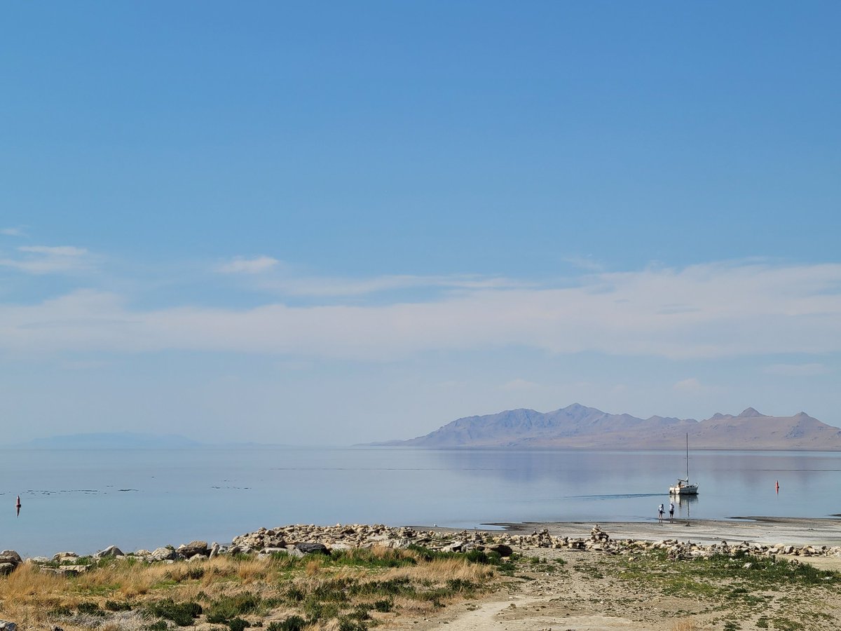 GreatSaltLakeSP's tweet photo. "Great Salt Lake Coral" has emerged out of the water with low lake levels
You can view them by the marina or both the Silver Sands and Sunset beaches
#UtahStateParks #GreatSaltLakeStateParkandMarina #GreatSaltLakeSP #GSLSP #GreatSaltLake #bioherms #GSLGeology https://t.co/N117Dwsc10