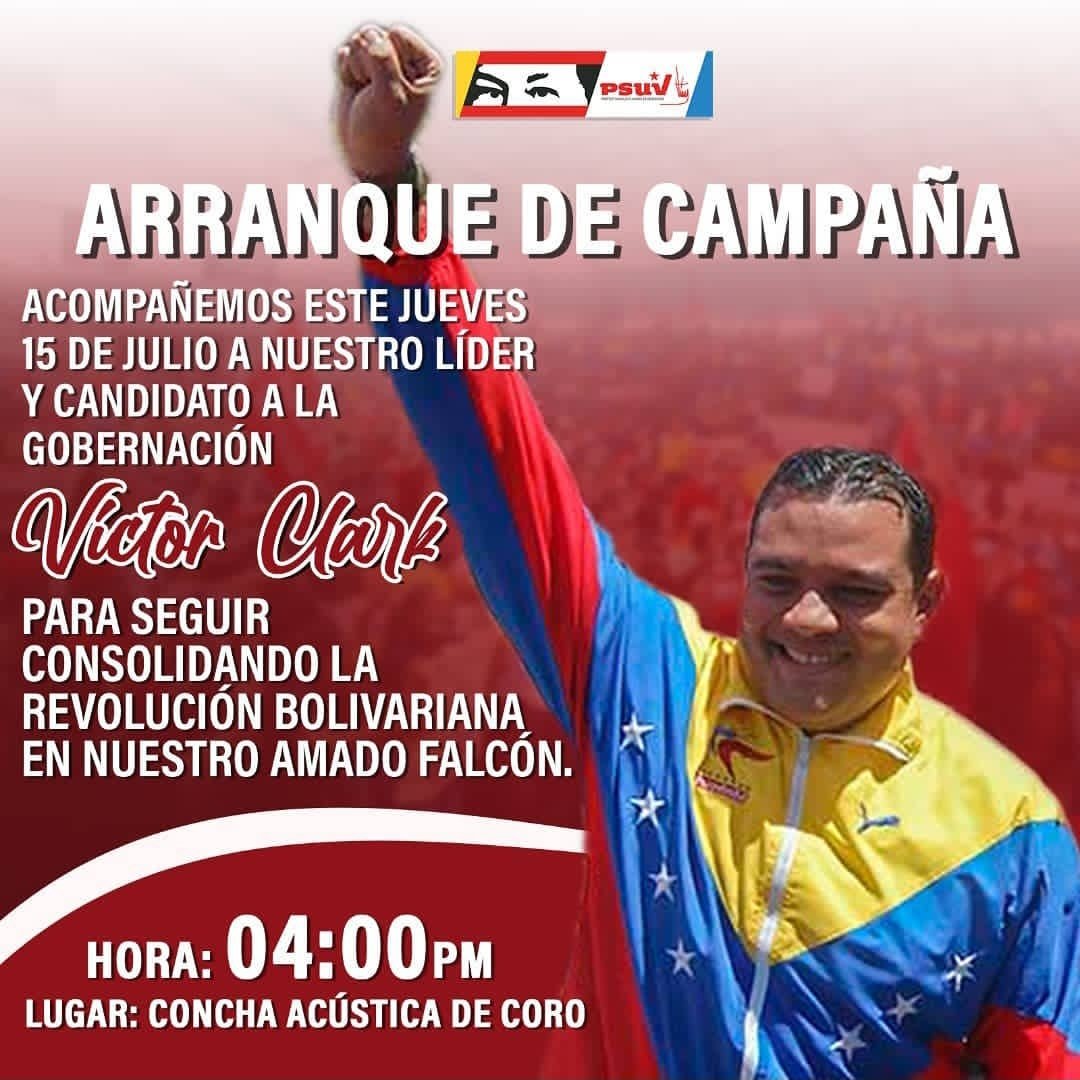 Arranque de Campaña ,en la Concha Acústica de Coro 4pm