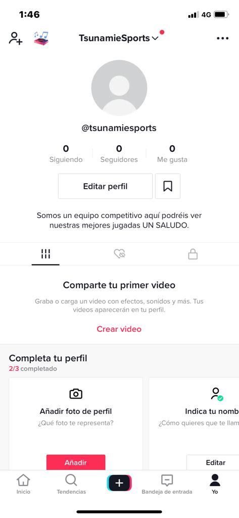 Esta es nuestra cuenta oficial de tik tok aquí podréis ver nuestras mejores jugadas ofensiva y defensivas un cordial saludo