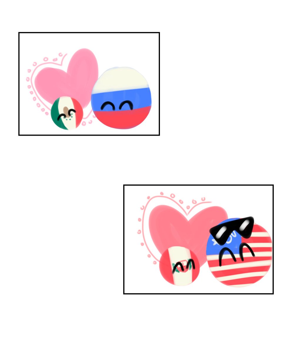babs_reyes's tweet photo. #CountryHumans #countryballs
#countryhumansmexico  🇲🇽
#countryhumansperu  🇵🇪
#countryhumansusa  🇺🇸
#countryhumansrussia  🇷🇺
#Draw https://t.co/WZVaStp51m