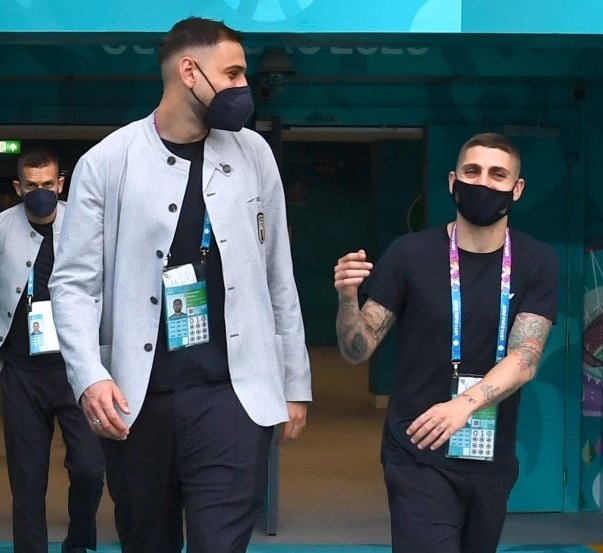 PortalDonnaruma's tweet photo. "Falamos durante a Euro e ele ficou muito feliz por eu ter vindo aqui e deu-me os parabéns. Também estou muito feliz por ter me juntado a ele. Para mim, é algo mágico."

–Donnarumma sobre trabalhar com Verratti https://t.co/FtiIVGLr0K