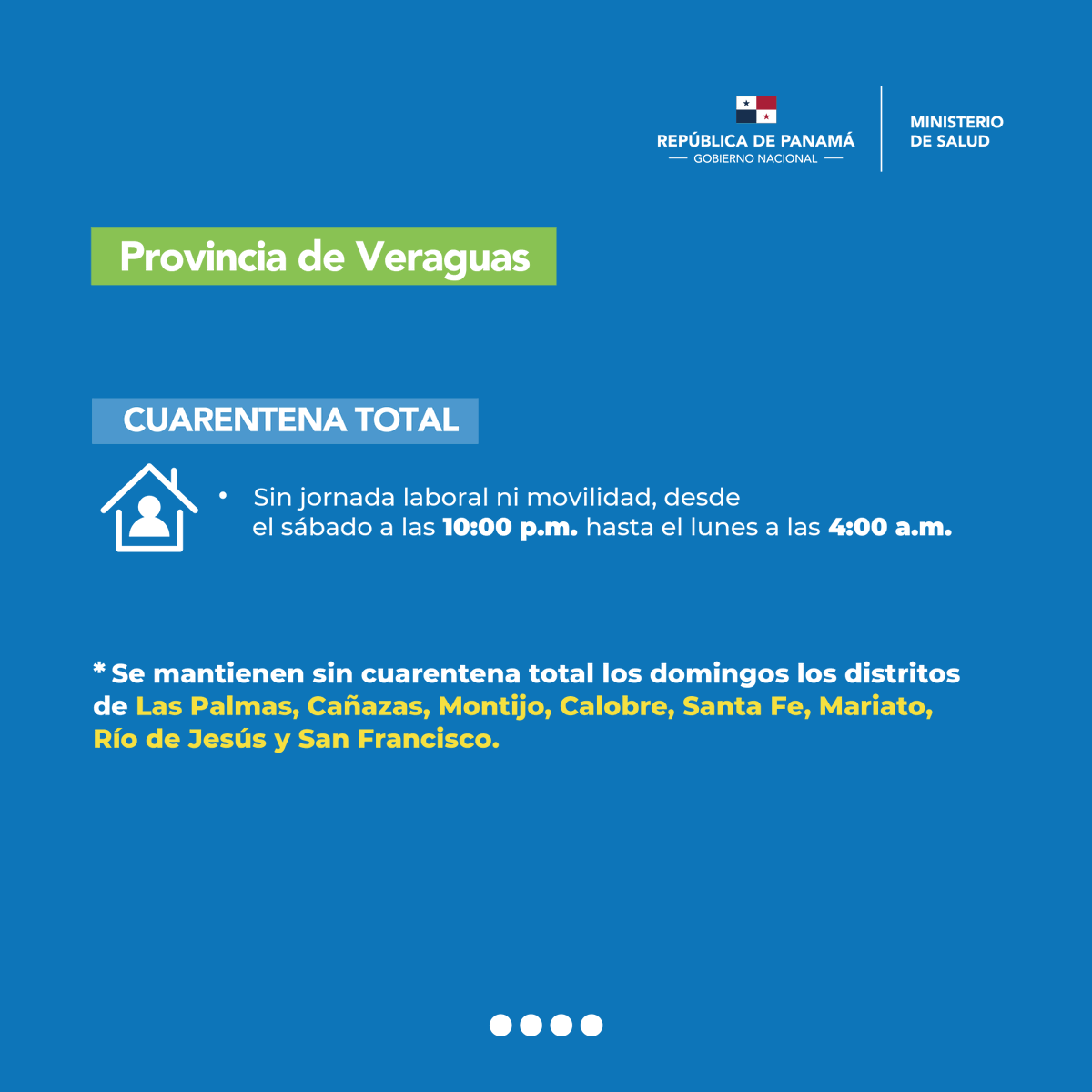 MINSAPma's tweet photo. Nuevas medidas que empezarán a regir a partir del 18 de julio de 2021, para la contención del #COVID19 en nuestro país.
#ProtégetePanamá #UnidosVenceremos https://t.co/xGy3YoZPw0