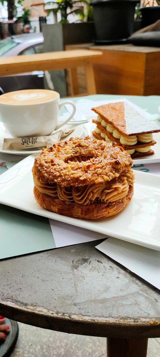 VikashGolla's tweet photo. This year celebrated #BastilleDay  with a quick visit to one of our favourite french cafes in Mumbai @SuzetteMumbai for some delicious french pastry #ParisBrest and #MillesFeuilles w.☕!
🇫🇷🇮🇳 Joyeux 14 juillet
@FranceBombay @SoniaBarbry @IFInde @AFMumbai @cfindia @CampusFrance https://t.co/okAfK26Ahi