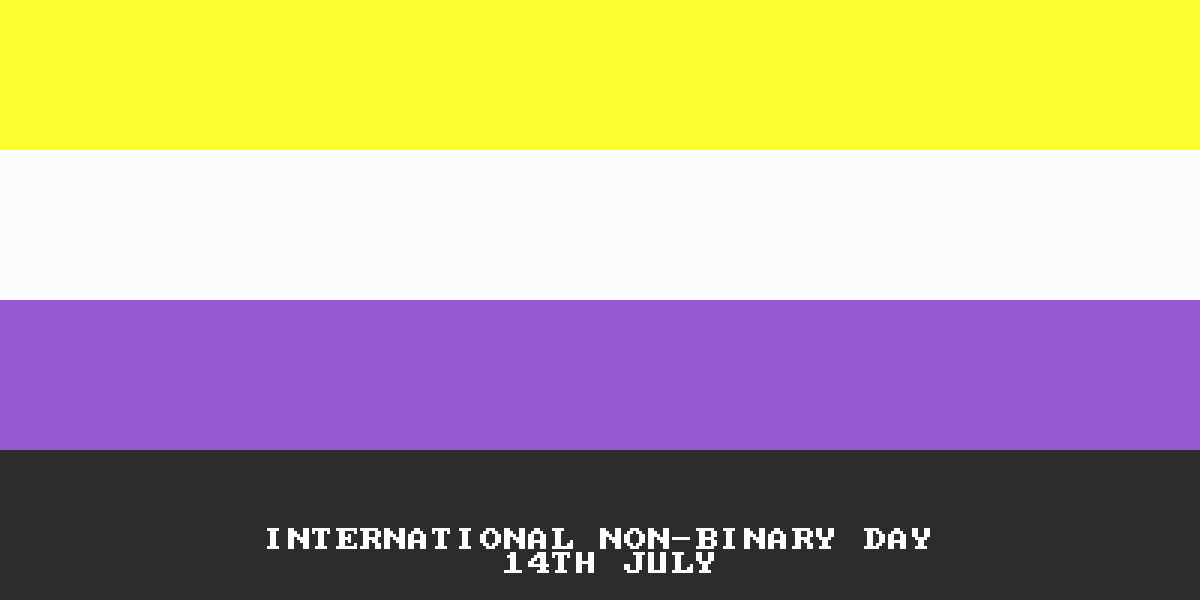 RT @Foone: Happy international non-binary day, everyone! https://t.co/em1utqHbzc