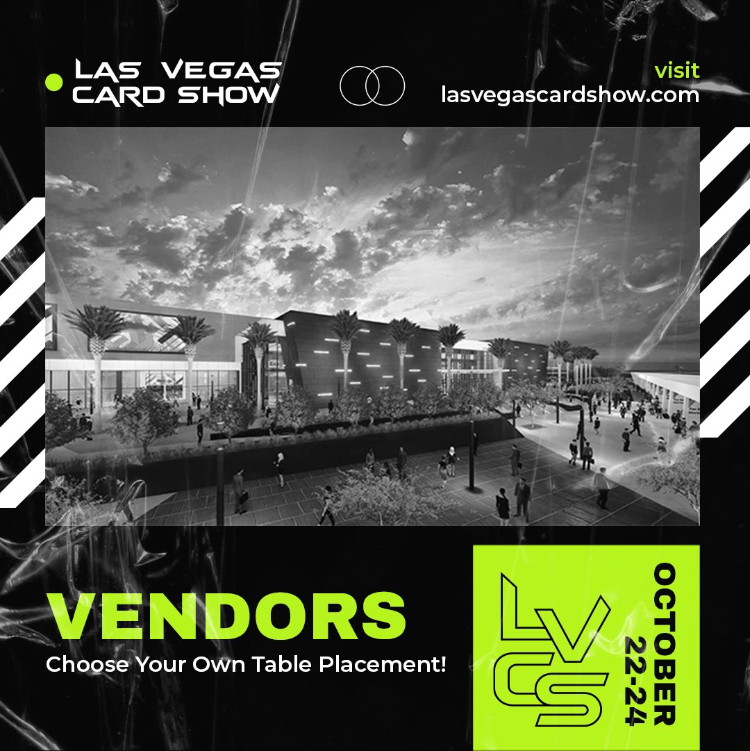 LVcardshow's tweet photo. Don’t forget, we offer you the ability to choose your table placement with our interactive table purchasing system.
-
-
First come first serve! The longer you wait the less chance you have at securing a solid location!

#SportsCards #thehobby #sneakerheads https://t.co/TRCAMFdafT