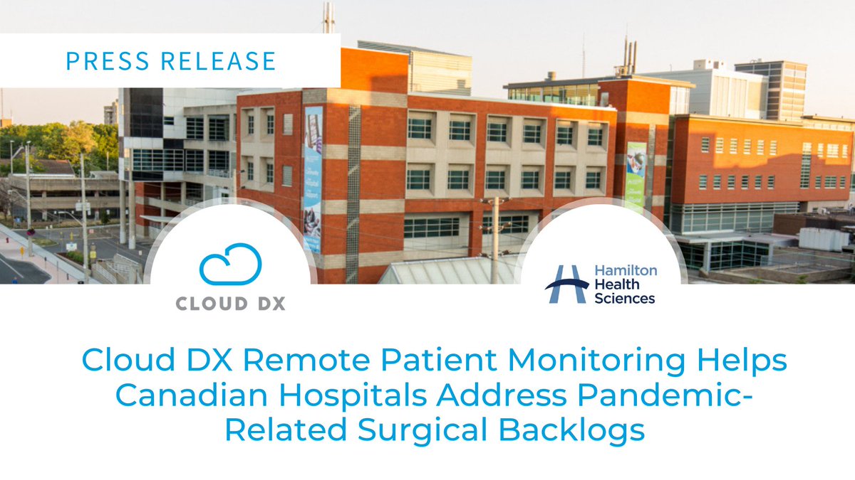 CloudDX (@clouddx) on Twitter photo "Using #ConnectedHealth by #CloudDX to monitor patients after surgery is an effective way to reduce backlogs, improve transitional workflows and lower the cost of care across Canada." ~ Cloud DX CEO <a href="/robkaul/">Robert Kaul</a>
clouddx.com/#/Cloud-DX-Rem…
$CDX $CDXFF #RPM #postopcare #medtech "Using #ConnectedHealth by #CloudDX to monitor patients after surgery is an effective way to reduce backlogs, improve transitional workflows and lower the cost of care across Canada." ~ Cloud DX CEO <a href="/robkaul/">Robert Kaul</a>
clouddx.com/#/Cloud-DX-Rem…
$CDX $CDXFF #RPM #postopcare #medtech