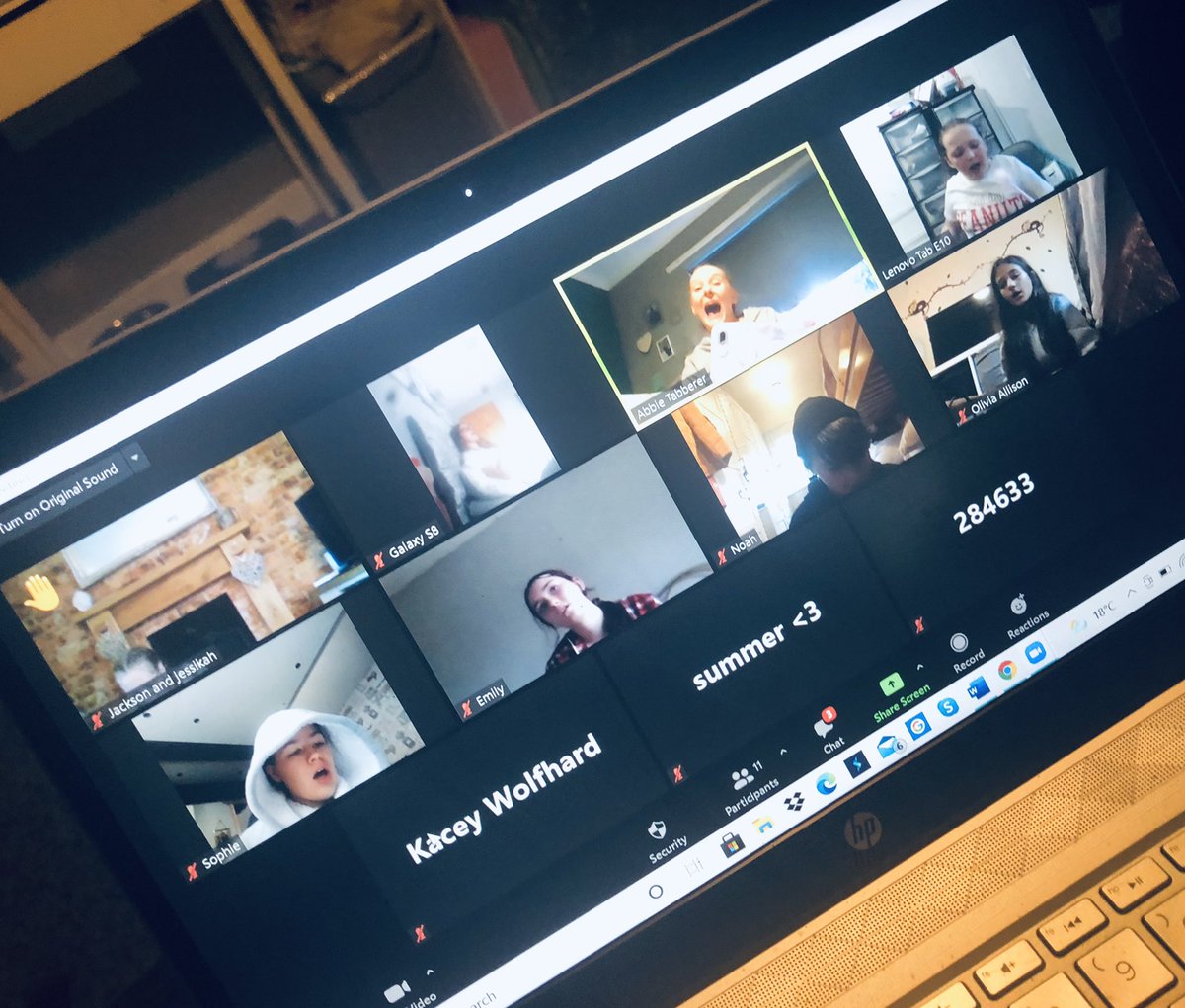 Our TIF Choirs have been attending Choir rehearsals via zoom since the start of the pandemic 😷 They haven’t sang together for almost 2 years! We can’t wait to ‘get back to normal’ &amp; sing together again! So proud of these amazing young people 💙