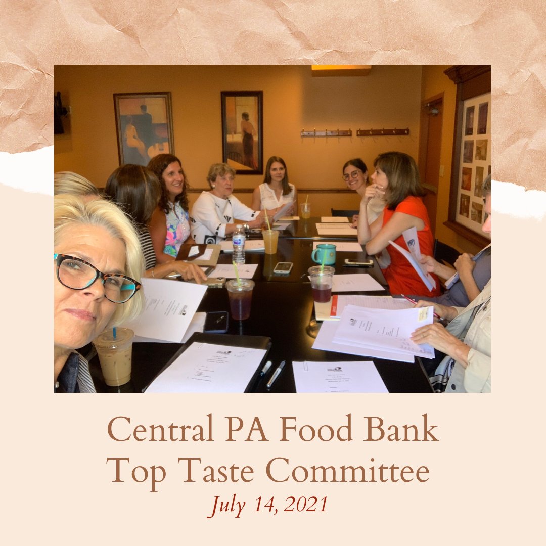 DeeterGallaher's tweet photo. #HighGear brainstorming session this afternoon at @cstonecoffee with the @centralpafb Top Taste Committee. Be on the lookout for your invitation to the Fourth Annual Top Taste event on Thursday, September 23, 6:00 p.m. to 8:30 p.m. #CentralPA #Community #DGG #CPFB #TopTaste #WIHG https://t.co/cMcooTgVqX