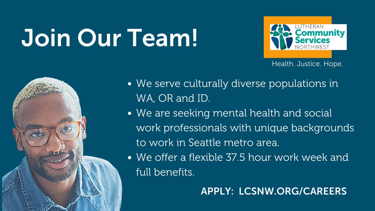 You can #MakeADifference in the lives of refugees, asylum seekers and immigrants when you join our team! #seattle #nonprofit #employment 
lcsnw.org/careers
