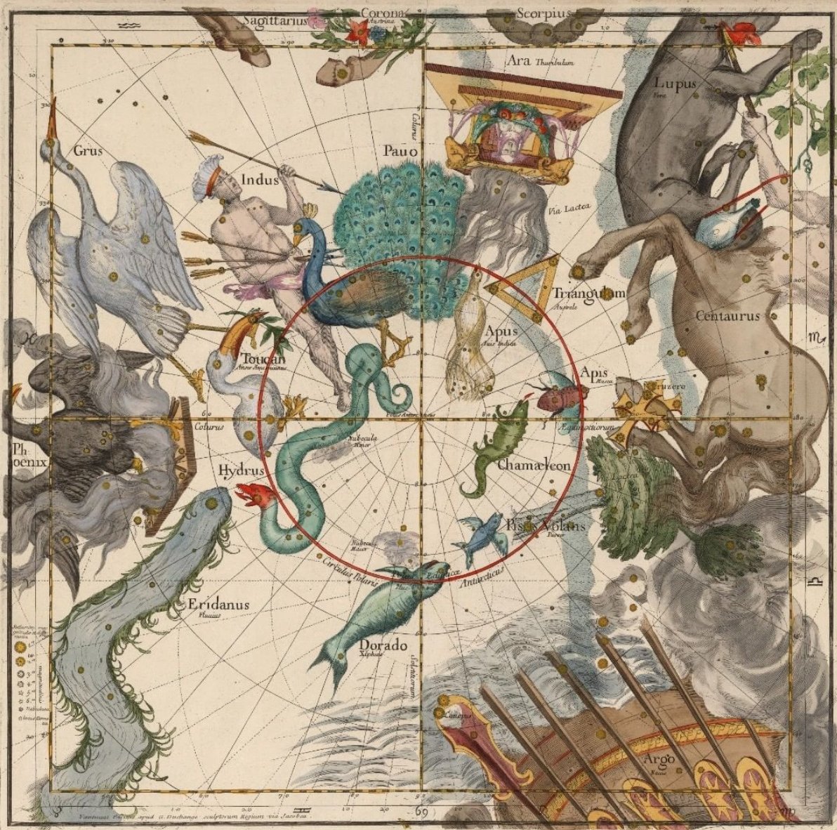 StanfordLibs's tweet photo. Plate 6: Centaurus, Indus, Chamaeleon and other constellations / Ignace Gaston Pardies, Paris: 1693. 

@rumseymapcenter
#davidrumseymapcollection #Stars 

https://t.co/5hhCCDOBcG https://t.co/ndlY2asOQh