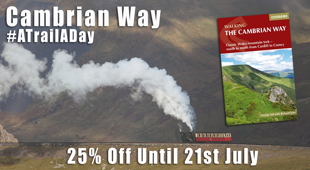 Congratulations to Sonia [twitter] @soniarego06 on winning today's Cicerone guide to the Cambrian Way!

Its a 25% discount on the guidebook if you haven't won, which is in place for the next week

trailheadcentral.com/Wales/Cambrian…