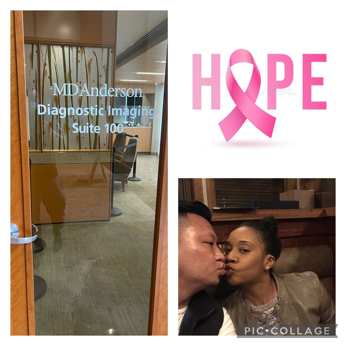 Started on this amazing journey w/my soulmate over 15 yrs ago. Never imagined coffee night turning into the rest of my life. It’s been such a beautiful journey to this point. Now we face the biggest test yet. Prayers Up!✊🏼🙏🏼#HopeFightCure #HerFightOurFight #FaithOverFear #BCCWW