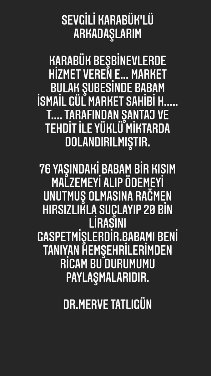 drmervetatligun's tweet photo. Sizden ricam paylaşmanızdır arkadaşlar! https://t.co/UW7ZVgXNcG