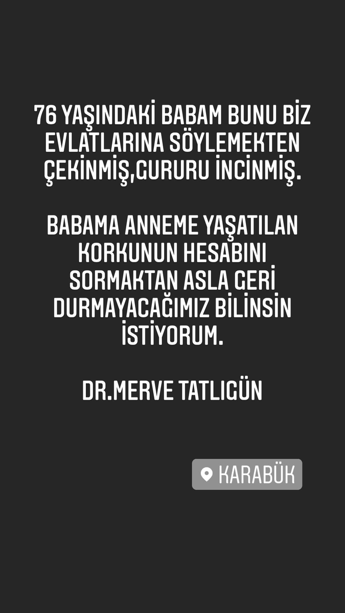 drmervetatligun's tweet photo. Sizden ricam paylaşmanızdır arkadaşlar! https://t.co/UW7ZVgXNcG