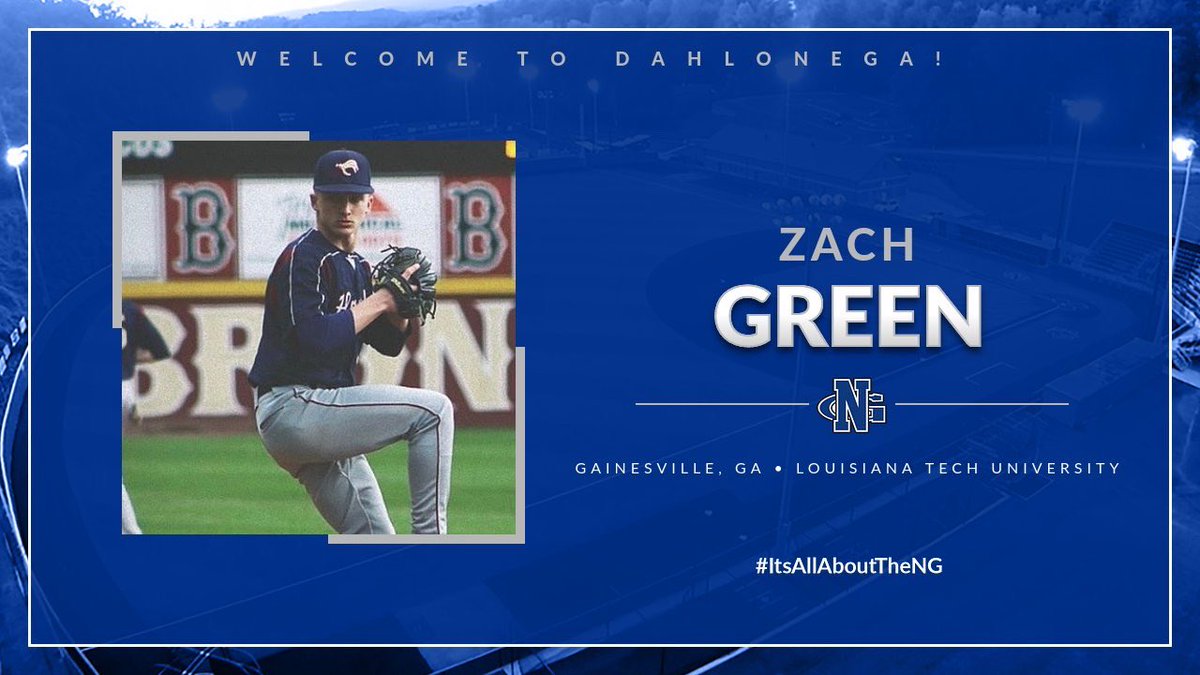 UNGBaseball's tweet photo. Please join us in Welcoming @zgreen25 to our Family! Zach is a LHP from Louisiana Tech! #ItsAllAboutTheNG https://t.co/v8XKWkyKLA