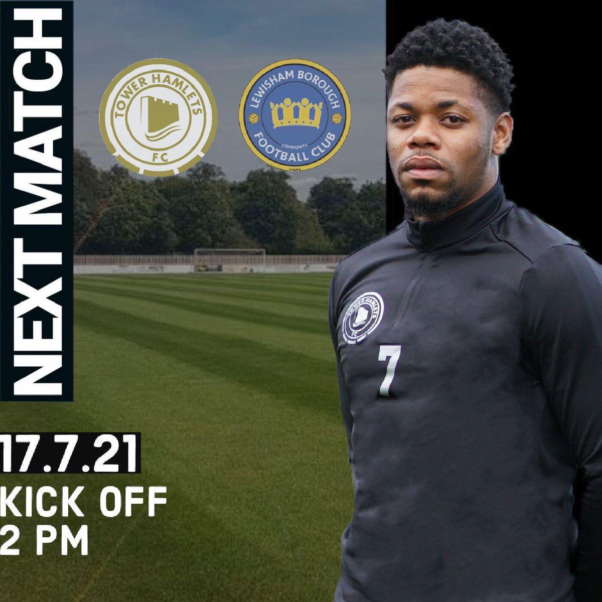 TowerHamletsFC's tweet photo. There has been a rearranged game this weekend, we now host Lewisham Borough FC in our 5th pre season game. @LewishamBoroCFC
🏟 Mabley Green
🕰 2pm
#towerhamletsfc #hamlets https://t.co/1wl8Tzz1Km