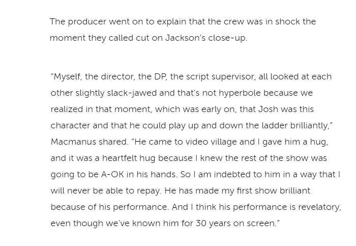 bestofjjackson's tweet photo. Patrick Macmanus talking about Josh's mind blowing performance in Dr Death!! 😍😍🔥🔥
#JoshuaJackson #joshjackson #patrickmacmanus #DrDeath https://t.co/eUpnh8Qswj