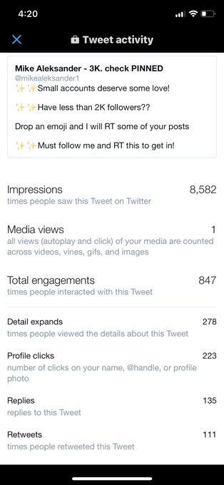 Love all the action this tweet got! I love to support you all https://t.co/NHe9mgvtI6