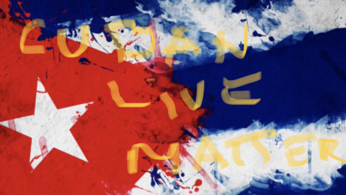 anagel_w's tweet photo. #SOSCuba CUBAN LIVE MATTERS https://t.co/H6k6tz6sau