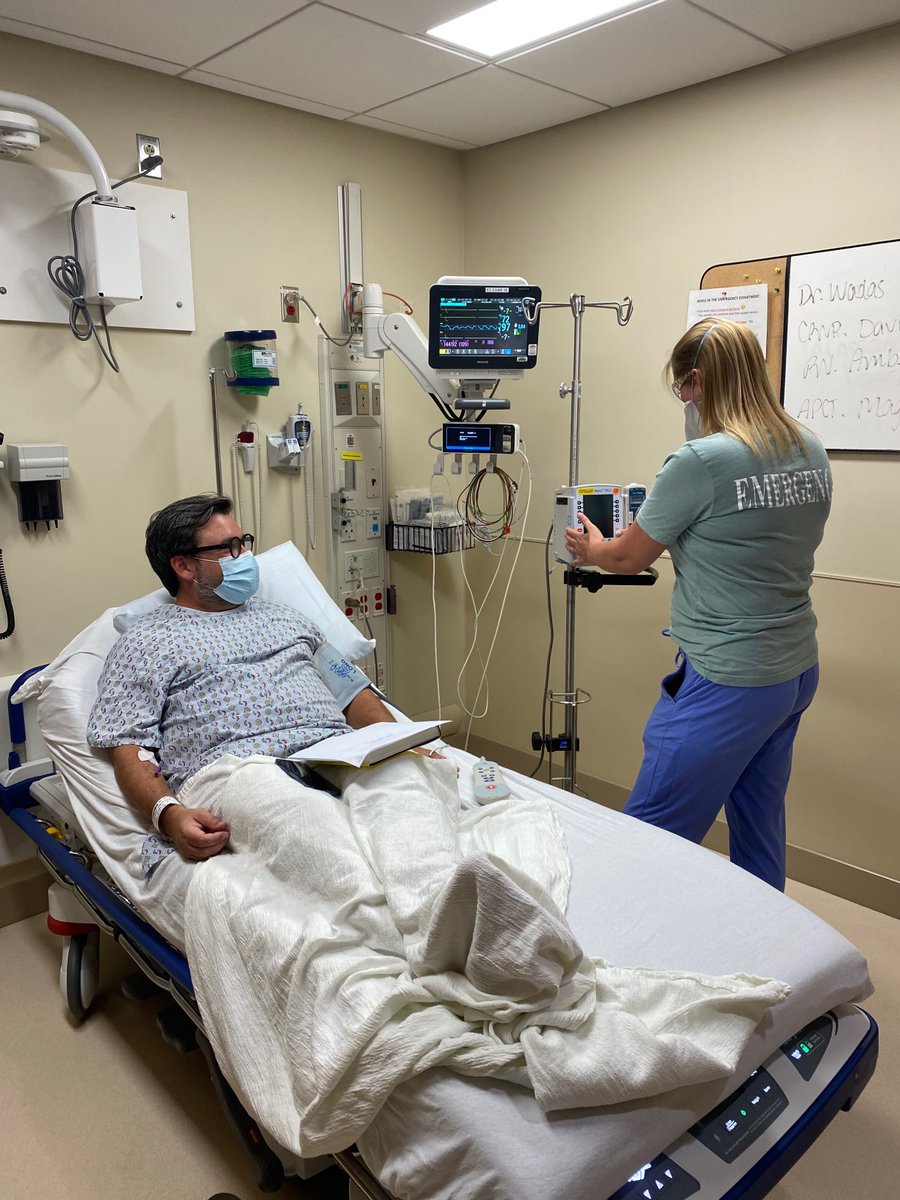 UPMCnews's tweet photo. Today, UPMC became the first health system in the US - as far as we're aware - under the @US_FDA's emergency authorization to give a #COVID19 patient sotrovimab, a treatment that can prevent severe illness. 

Our patient, Christopher Johnson, is doing well! https://t.co/BteRaWTX4o