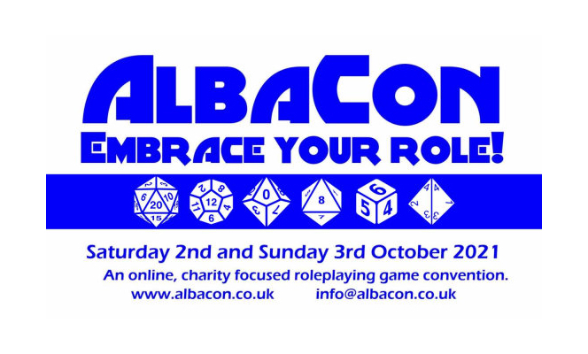 AlbaConRPG's tweet photo. We currently have ~20 RPGs on the schedule with a real variety of interesting looking games!
Planning on running something? Get it submitted and help us raise money for charity.
#TTRPGBoost #TTRPGs #RPGLifeUK #RPGs #TTRPGSolidarity #TTRPGFamily #dnd #dnd5e #TabletopBoost https://t.co/GhEuv1QWND