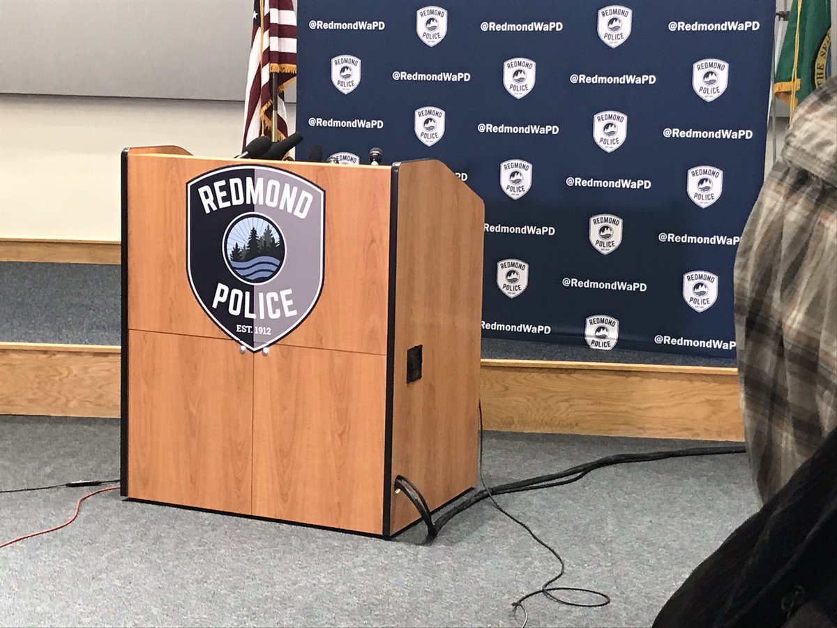 Awaiting news conference w Redmond PD regarding arrest of former Seahawk CB Richard Sherman - a woman outside home identified herself as mother-in-law says ‘Richard is welcome here’ and said a ‘misunderstanding’ - RPD Says caller said he was trying to break into home