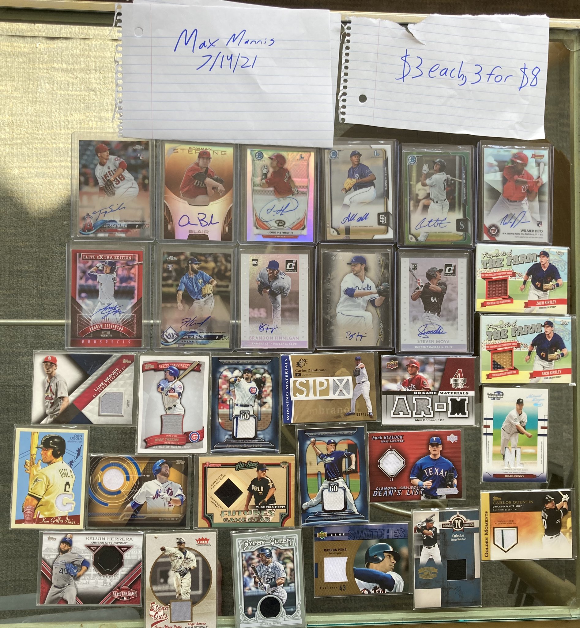 Max Mannis on Twitter "Some more cheap baseball cards for sale if