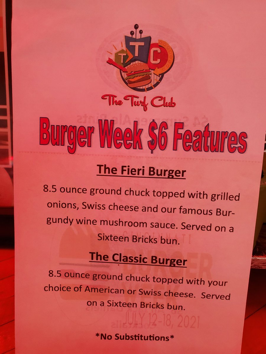 maninnky's tweet photo. @CincyBurgerWeek
@turfclubcincy
#CincyBugerWeek
The best burger this week! https://t.co/3oWaWL1npM