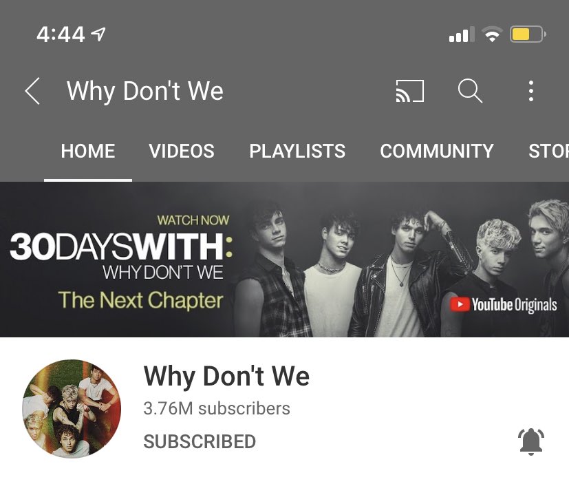 INFINITYWDW's tweet photo. THE NEXT CHAPTER OF 30 DAYS WITH WHY DON’T WE??? HELLO??? https://t.co/hajrZjPoKF