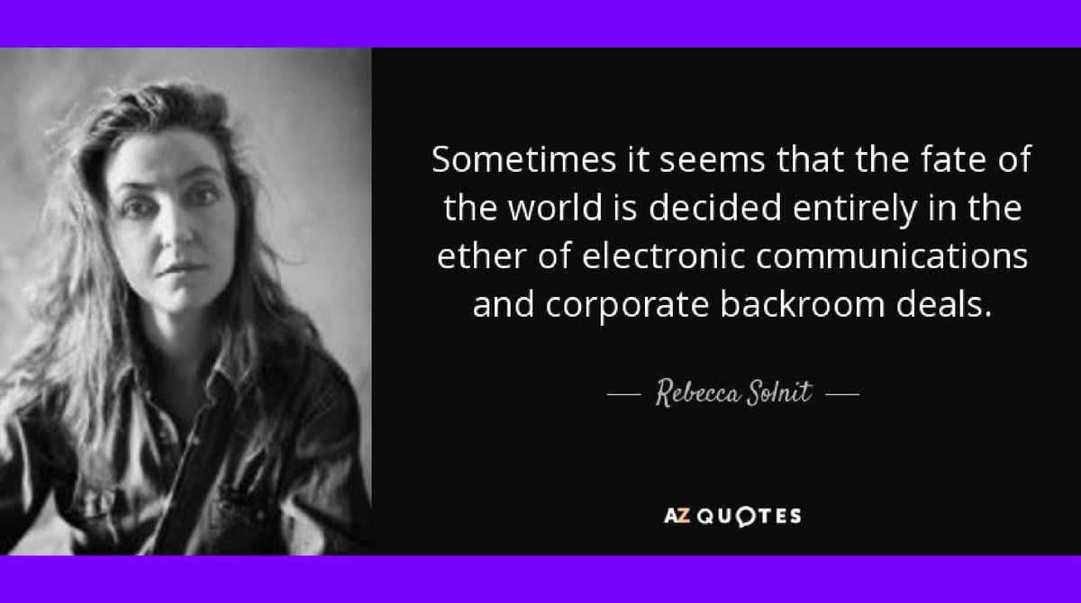 An exciting new endorsement has just arrived!
#pataphysics #design #patadesign #designschool #ethernity #rebeccasolnit