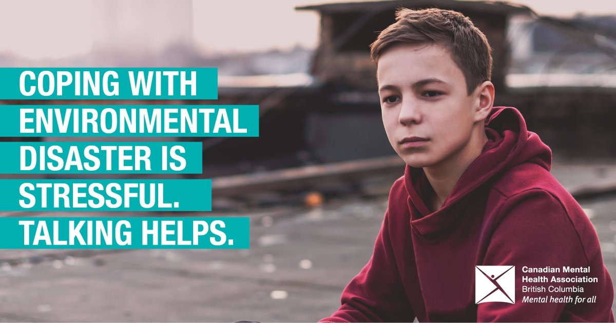 Smoky skies, disruption of routine &amp; evacuation can cause immense distress, fear &amp; anxiety for you &amp; your loved ones. These are some of the most stressful events one can experience. Go to buff.ly/2NBfTzd for crisis support info and tips on maintaining your #Mentalhealth