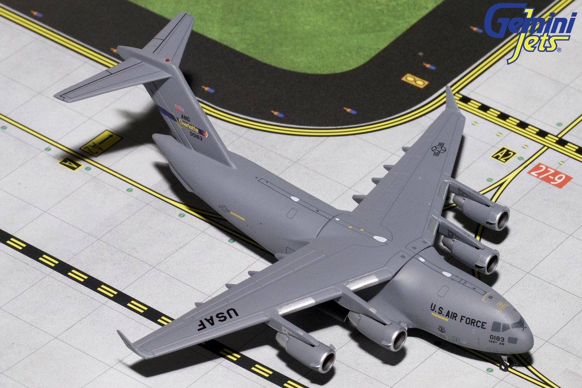 ON THIS DATE in 1993, the first delivery of the C-17 Globemaster III was made. From @GeminiJets is this #GeminiMacs 1:400-scale #C17Globemaster @usairforce @NCAirGuard, item GMUSA085. Buy it now from a #GeminiJets retailer! See the list at geminijets.com/retailers ✈ #C17 #145AW