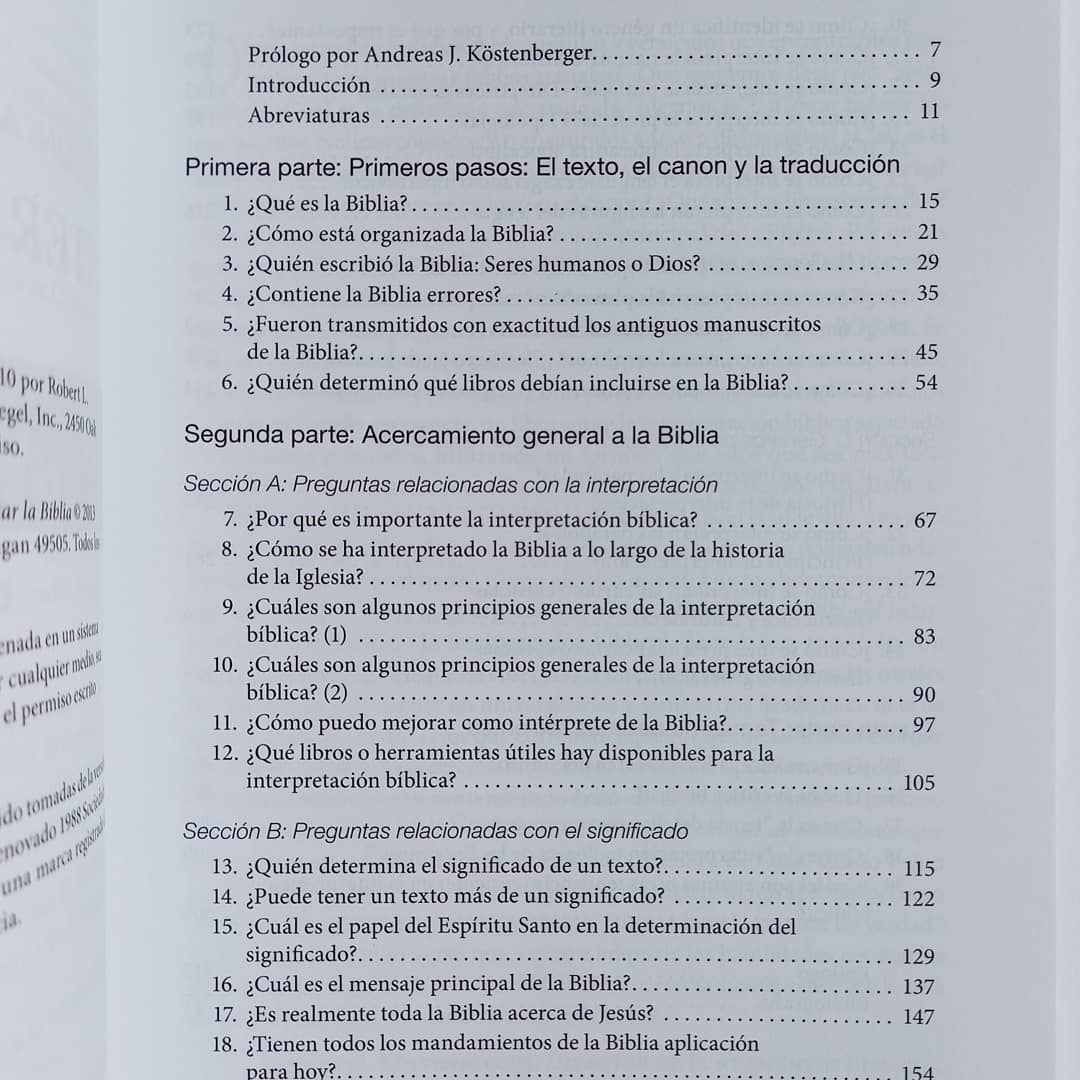 DidaqueS's tweet image. 🔴RECOMENDACIÓN
¿Que Es la Biblia?
¿Cual es el Papel del Espíritu Santo en la determinación del significado?
¿Contiene la Biblia errores?
✔Este libro contiene 39 preguntas que te ayudarán a mejorar tu estudio, tu devocional y tu meditación de la Palabra de Dios. 
#Recomendado